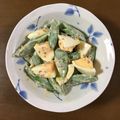 早起きまま's cooksnap of when they made スナップえんどうとゆで玉子のサラダ♡.