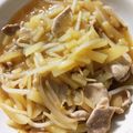 キナコモチ☆'s cooksnap of when they made 豚肉　もやし　じゃがいも　炒め.
