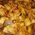 チジミちゃん's cooksnap of when they made 鶏皮とコンニャクのピリ辛☆生姜炒め.