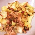 なーなちゃん's cooksnap of when they made 豚肉とキャベツの梅炒め.