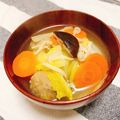 はるシェフ's cooksnap of when they made 白菜と肉団子のあったか和風スープ.