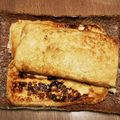 パッチマイヤー☆'s cooksnap of when they made 明太子豆腐の油揚げ詰め焼き.