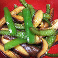 ANMOS0915's cooksnap of when they made 時短&簡単♪ピーマンと椎茸のさっと炒め.