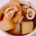 モカリーナ's cooksnap of when they made ＊圧力鍋で簡単！イカと大根の煮物＊.