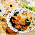 ももちゃんのれしぴ's cooksnap of when they made 我が家のほうれん草の和え物.