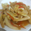 ゆうぷぅママ's cooksnap of when they made 白菜とうすあげの甘辛炒め煮.