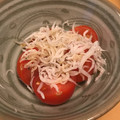perorin139's cooksnap of when they made ミニトマトと静岡産釜揚げしらすのサラダ.