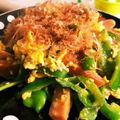 mahalo☆★'s cooksnap of when they made ピーマンとベビーハムのチャンプル.