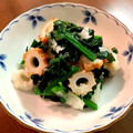 ☆ぼうchan☆'s cooksnap of when they made ほうれん草と竹輪のみぞれあえ♪.
