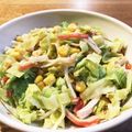 オーガベル's cooksnap of when they made コーン・キャベツカニカマのマヨ和え♪.