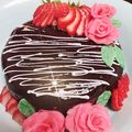 クックDW67GI☆'s cooksnap of when they made 【ツヤツヤなデコレーションケーキ】.