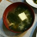M130018's cooksnap of when they made 生ワカメと豆腐のお味噌汁.