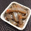 もりはん's cooksnap of when they made ❁お弁当に❁チリチリ蒟蒻の豆板醤炒め❁.