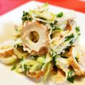 アイリッシュショコラ's cooksnap of when they made カイワレちくわのサラダ★.