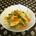 龍青空ママ's cooksnap of when they made 5分。節約時短旨いもやし炒め.