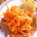 あきひめりんご's cooksnap of when they made お弁当にぴったり＊人参のアーモンド炒め＊.
