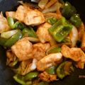 antkishi's cooksnap of when they made 子供も大好き♪鶏肉とピーマンのBBQ炒め.