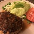 　青空大好き's cooksnap of when they made ソースが美味しい♡和風ハンバーグ♪♪.