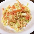 卵せんべい's cooksnap of when they made キャベツと人参のゴマたっぷり卵サラダ.
