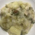 ばなちゃん666's cooksnap of when they made 白菜と鶏肉の、とろとろクリームシチュー♪.