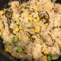 桃花ももな's cooksnap of when they made 塩昆布で♪　ツナ＆コーンの炊き込みご飯.