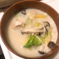 クックACJO01☆'s cooksnap of when they made 簡単！しめじえのきと鶏肉のクリームスープ.