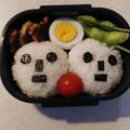 まみちぃ７'s cooksnap of when they made アンパンマンとユキダルマンのキャラ弁.