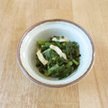 みめい's cooksnap of when they made 栄養たっぷり♪大根の葉と油揚げの炒め物.