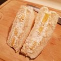 栗丸うさぎ's cooksnap of when they made カフェの味を再現した濃厚フルーツサンド.