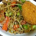 ＋SUN3's cooksnap of when they made もやし&キャベツの焼きそば.