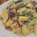 みそだ☻'s cooksnap of when they made さつま芋とほうれん草のチーズパスタ♫.