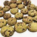 ノビル's cooksnap of when they made 卵入り☆抹茶のチョコチップクッキー.