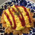 しげその's cooksnap of when they made 卵と牛乳だけ！簡単ふわとろオムライス.