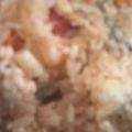 ma___111's cooksnap of when they made 炊飯器で簡単＊チキンライス.