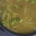 もりのりころ's cooksnap of when they made もやしと小松菜と白菜のお味噌汁✿.