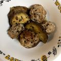 へい♡ゆー♡'s cooksnap of when they made さつまいもと肉団子の照り炒め.