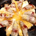 クック840R8X☆'s cooksnap of when they made チルド餃子で！簡単餃子ピザ.