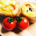 胡桃2033's cooksnap of when they made マフィン型で♪ミニキッシュ.