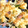 やちこ＊'s cooksnap of when they made とっても簡単じゃがいもとハムのチーズ焼き.