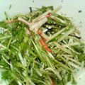 だじりん's cooksnap of when they made 水菜のサラダ.