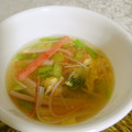 sawararara's cooksnap of when they made カニかまと卵の中華スープ.