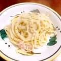 目指せ母's cooksnap of when they made 簡単 クリームパスタ.