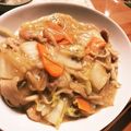 mika121t's cooksnap of when they made 白菜ともやしの豚肉味噌あんかけ炒め.