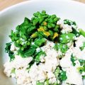 ピン9ノン's cooksnap of when they made 白だしで♪春色菜の花の白和え.