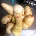 クックHNDJQ1☆'s cooksnap of when they made 目からウロコ！ヌルヌルなしの里芋の皮むき.