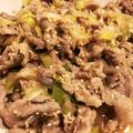 たこぽに's cooksnap of when they made 豚こまが超絶美味に！ネギ生姜焼き♪.