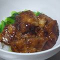 ななぴこ's cooksnap of when they made あじのたれ焼き丼.