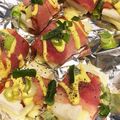☆ゆみよ☆'s cooksnap of when they made チーズINはんぺんのベーコンマヨ巻き.