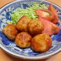 ぽよぽよぽよっちょ's cooksnap of when they made 甘辛おいしい♪鶏蓮根つくね.