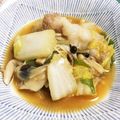 Kachy☆'s cooksnap of when they made 豚バラと白菜、きのこのピリ旨中華炒め.